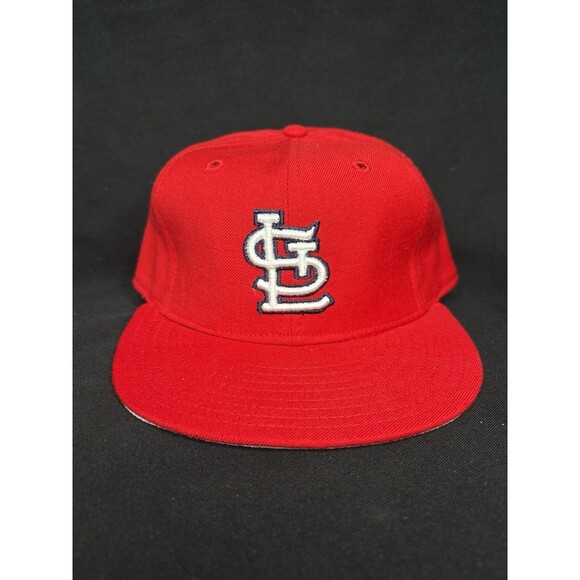 Vintage 1980s St Louis Cardinals New Era Pro Model Fitted Hat Cap Size 7 1/4 NOS